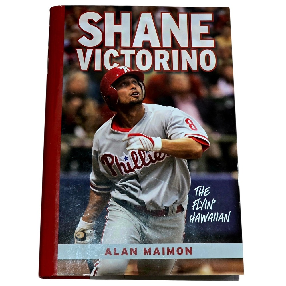 Shane Victorino Signed The Flyin' Hawaiian Hardcover Phillies Autograph